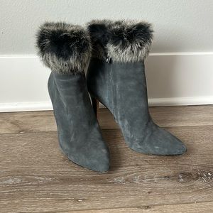 Antonio Melani Rabbit Fur Boots